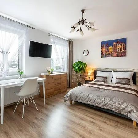 Ap. Olimpia 1 Pok. 2 Osoby, Downtown, Free Parking Apartamento *